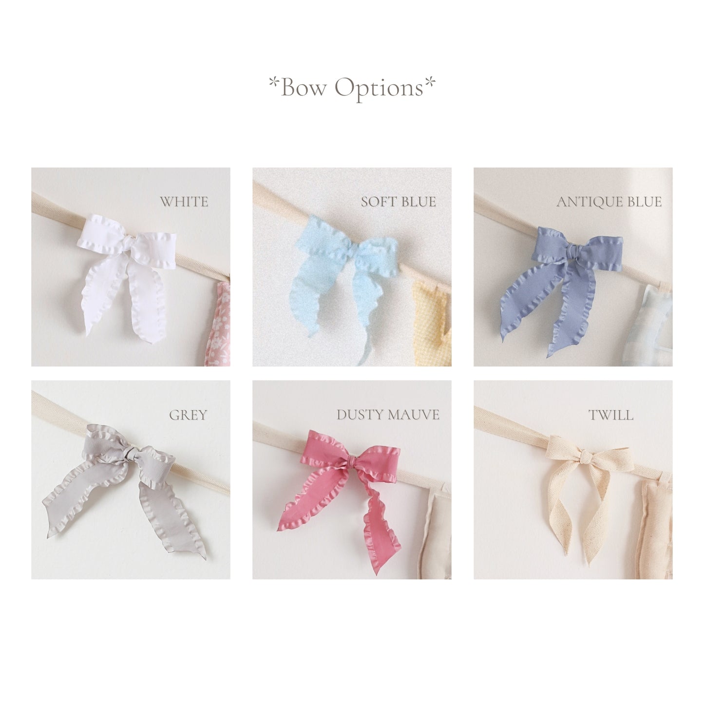 *Something Blue* Handmade Birthday Garland